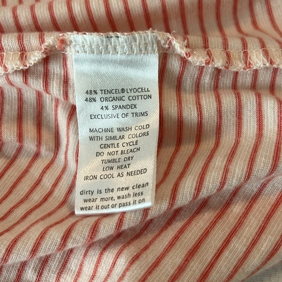 Toad and Co Stripe T Shirt Dress Size Large - Picture 5 of 5